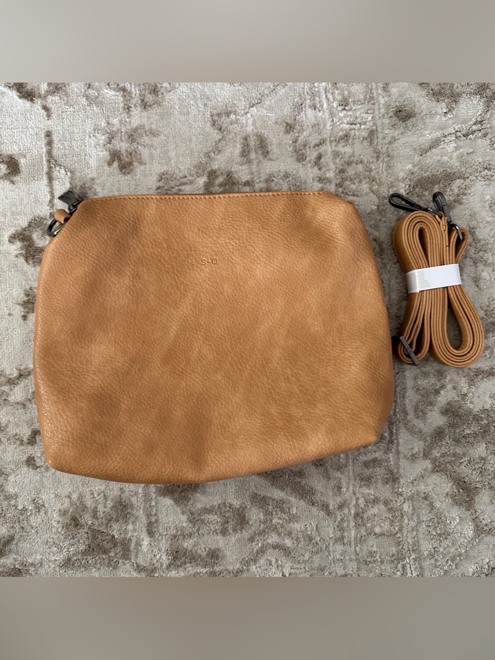 NEW! S - Q Vegan Leather Crossbody Purse